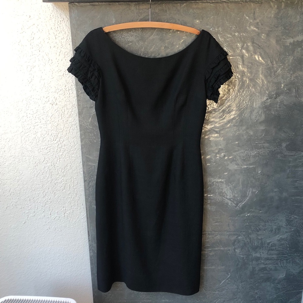 Gorgeous Anne Fogerty vintage linen dress sz 10